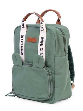 Рюкзак детский Mini Club canvas green, Childhome фото
