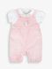 Комбинезон в клеточку и бодик для девочки, JoJo Maman Bebe, 3-6 мес