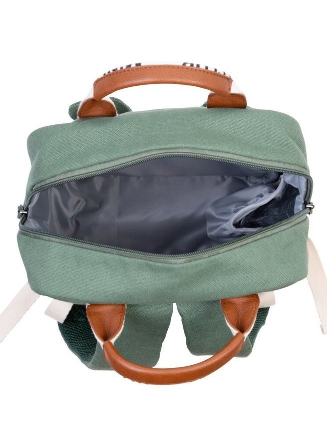 Рюкзак детский Mini Club canvas green, Childhome фото