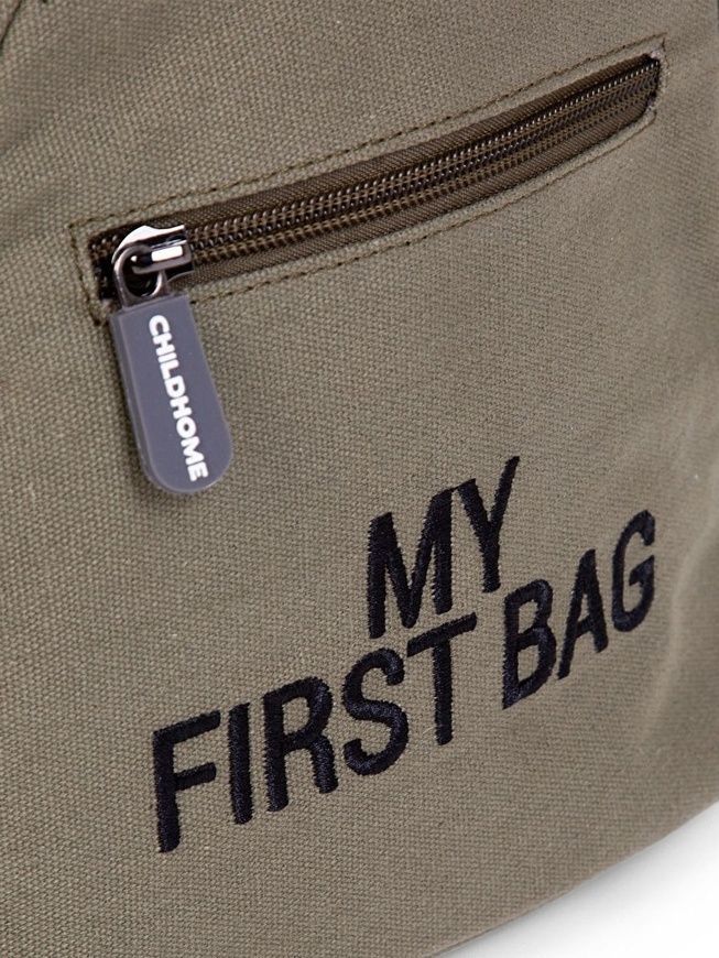 Рюкзак дитячий My first bag khaki, Childhome фото