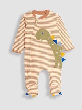 Чоловічок з динозавриком для немовлят, JoJo Maman Bebe, 0-3 міс фото