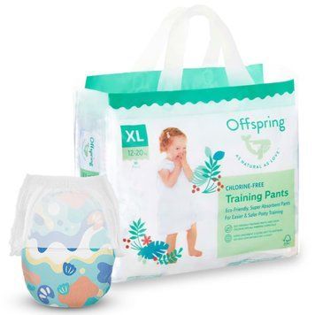 Підгузки-трусики Offspring Aquatic, розмір XL, 12-20 кг, 30 шт. фото
