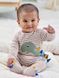 Человечек с динозавриком для младенцев, JoJo Maman Bebe, 0-3 мес