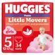 Трусики-підгузки Huggies Little Movers Pants Jumbo 5 (12-17 кг) для дівчаток, 34 шт.