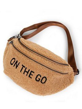 Сумка через плечо Banana bag teddy beige, Childhome фото