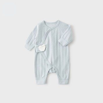 Человечек голубой на запах в рубчик Ангел для младенцев, Koala Bebe, 1 мес фото