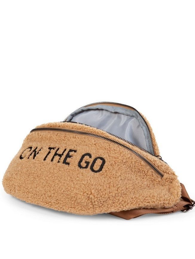 Сумка через плече Вanana bag teddy beige, Childhome фото