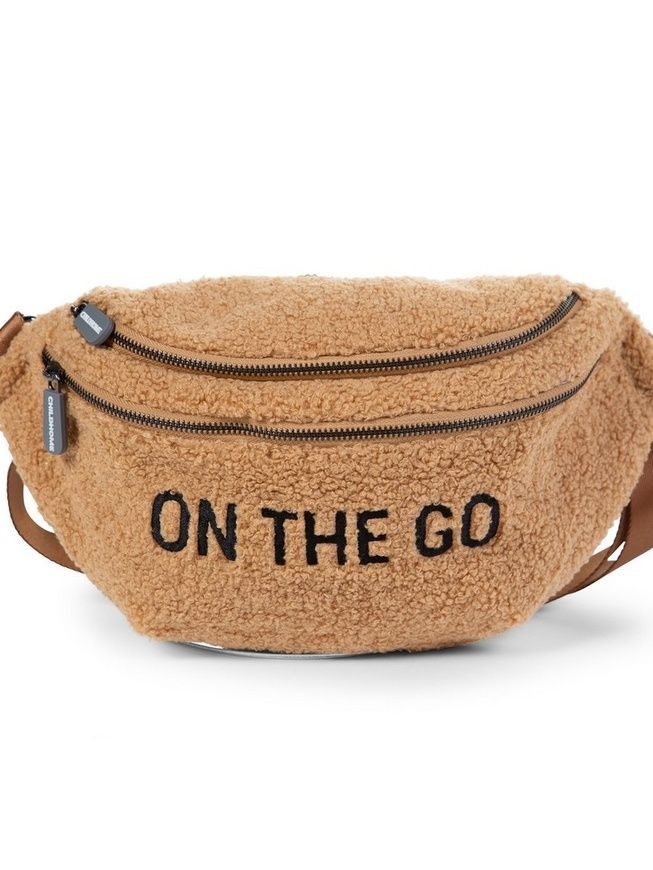 Сумка через плече Вanana bag teddy beige, Childhome фото