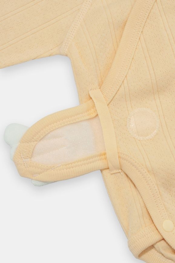 Боді жовте на запах в рубчик Янгол для немовлят, Koala Bebe, newborn фото