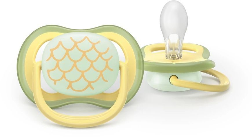 Пустушка Ultra Air Нічна для немовлят, PHILIPS Avent, 0-6 міс фото