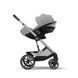 Коляска Balios S Lux SLV Stone Grey (с бампером), Cybex