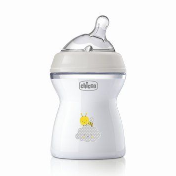 Пляшечка пластик Natural Feeling NEW для немовлят, Chicco, 250 мл, 2 міс+ фото