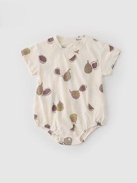 Боди молочное с инжирами для младенцев, Koala Bebe, 3-6 мес фото