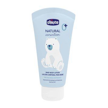 Лосьон детский для тела с маслом ши и рисовым маслом Chicco Natural Sensation, 150 мл фото